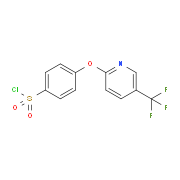 4-{[5-(Trifluoromethyl)-2-pyridinyl]oxy}benzenesulfonoyl chloride