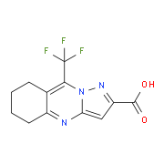 9-Trifluoromethyl-5,6,7,8-tetrahydro-pyrazolo-[5,1-b]quinazoline-2-carboxylic acid