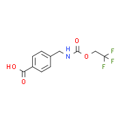 4-({[(2,2,2-Trifluoroethoxy)carbonyl]amino}methyl)benzenecarboxylic acid