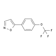 5-[4-(Trifluoromethoxy)phenyl]isoxazole