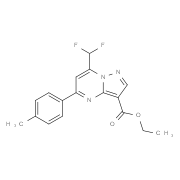 Ethyl 7-(difluoromethyl)-5-(4-methylphenyl)-pyrazolo[1,5-a]pyrimidine-3-carboxylate