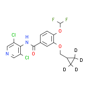 Roflumilast-d4 (cyclopropyl-2,2,3,3-d4)