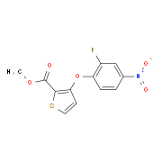 Methyl 3-(2-fluoro-4-nitrophenoxy)-2-thiophenecarboxylate