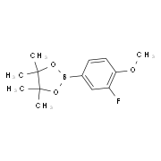 2-(3-氟-4-甲氧基苯基)-4,4,5,5-四甲基-1,3,2-二氧硼烷