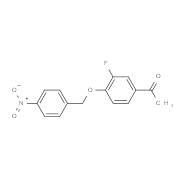 1-{3-Fluoro-4-[(4-nitrobenzyl)oxy]phenyl}-1-ethanone