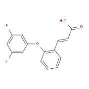 (E)-3-[2-(3,5-Difluorophenoxy)phenyl]-2-propenoicacid