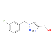 [1-(3-Fluorobenzyl)-1H-1,2,3-triazol-4-yl]methanol