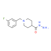 1-(3-Fluorobenzyl)-4-piperidinecarbohydrazide