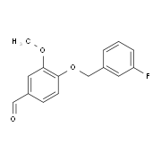 4-[(3-Fluorobenzyl)oxy]-3-methoxybenzaldehyde