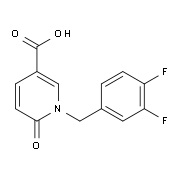 1-(3,4-Difluorobenzyl)-6-oxo-1,6-dihydro-3-pyridinecarboxylic acid