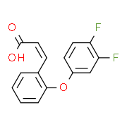 3-[2-(3,4-Difluorophenoxy)phenyl]acrylic acid