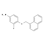 3-Fluoro-4-(1-naphthylmethoxy)aniline