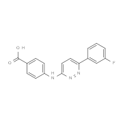 4-{[6-(3-Fluorophenyl)pyridazin-3-yl]-amino}benzoic acid