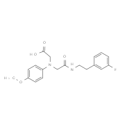 [(2-{[2-(3-Fluorophenyl)ethyl]amino}-2-oxoethyl)-(4-methoxyphenyl)amino]acetic acid
