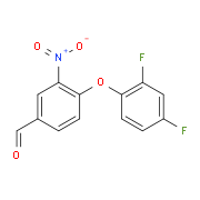 4-(2,4-Difluorophenoxy)-3-nitrobenzenecarbaldehyde