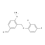3-[(2,4-Difluorophenoxy)methyl]-4-methoxybenzaldehyde