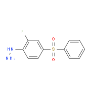 2-Fluoro-4-(phenylsulfonyl)phenylhydrazine
