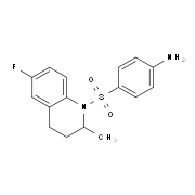 4-[(6-Fluoro-2-methyl-3,4-dihydroquinolin-1(2H)-yl)sulfonyl]aniline