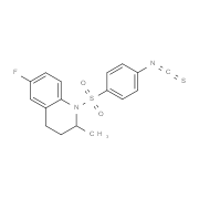 6-Fluoro-1-[(4-isothiocyanatophenyl)sulfonyl]-2-methyl-1,2,3,4-tetrahydroquinoline