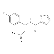 3-(4-Fluorophenyl)-3-[(furan-2-carbonyl)amino]-propionic acid