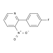 2-(4-Fluorophenyl)-3-nitropyridine