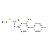 6-(4-Fluorophenyl)-2-(methylsulfanyl)[1,2,4]triazolo[1,5-a]pyrimidin-7-amine