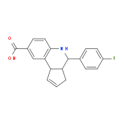 (3aR,4S,9bS)-4-(4-fluorophenyl)-3a,4,5,9b-tetrahydro-3H-cyclopenta[c]quinoline-8-cArboxylic acid