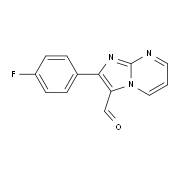 2-(4-Fluoro-phenyl)-imidazo[1,2-a]pyrimidine-3-carbaldehyde