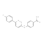 4-{[6-(4-Fluorophenyl)pyridazin-3-yl]-amino}benzoic acid