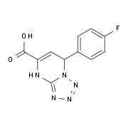 7-(4-Fluoro-phenyl)-4,7-dihydro-tetrazolo[1,5-a]-pyrimidine-5-carboxylic acid