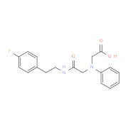 [(2-{[2-(4-Fluorophenyl)ethyl]amino}-2-oxoethyl)-(phenyl)amino]acetic acid