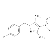 1-(4-Fluorobenzyl)-3,5-dimethyl-4-nitro-1H-pyrazole