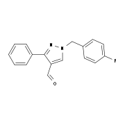 1-(4-Fluorobenzyl)-3-phenyl-1H-pyrazole-4-carbaldehyde