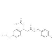 [{2-[(4-Fluorobenzyl)amino]-2-oxoethyl}-(4-methoxyphenyl)amino]acetic acid