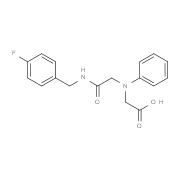 [{2-[(4-Fluorobenzyl)amino]-2-oxoethyl}(phenyl)-amino]acetic acid