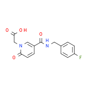 [5-(4-Fluoro-benzylcarbamoyl)-2-oxo-2H-pyridin-1-yl]-acetic acid