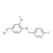 4-[(4-Fluorobenzyl)oxy]-3-methoxybenzenecarbaldehyde