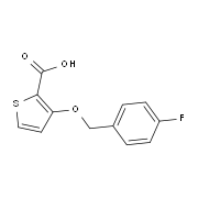 3-[(4-Fluorobenzyl)oxy]-2-thiophenecarboxylic acid