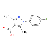 1-(4-Fluorophenyl)-3,5-dimethyl-1H-pyrazole-4-carboxylic acid