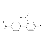 1-(4-Fluoro-2-nitrophenyl)piperidine-4-carboxylic acid