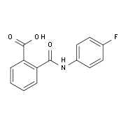 2-[(4-Fluoroanilino)carbonyl]benzoic acid