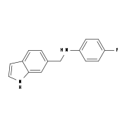 N-(4-Fluorophenyl)-N-(1H-indol-6-ylmethyl)amine