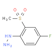 1-[4-Fluoro-2-(methylsulfonyl)phenyl]hydrazine