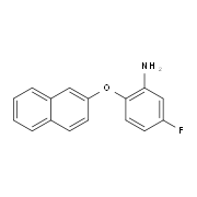5-Fluoro-2-(2-naphthyloxy)aniline