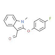 2-(4-Fluorophenoxy)-1-methyl-1H-indole-3-carbaldehyde