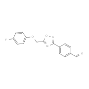 4-{5-[(4-Fluorophenoxy)methyl]-1,2,4-oxadiazol-3-yl}benzaldehyde