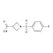 1-(4-Fluoro-benzenesulfonyl)-azetidine-3-carboxylic acid