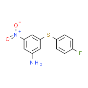 3-[(4-Fluorophenyl)thio]-5-nitroaniline