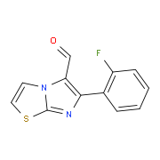 6-(2-Fluorophenyl)imidazo[2,1-b][1,3]thiazole-5-carbaldehyde