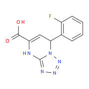 7-(2-Fluoro-phenyl)-4,7-dihydro-tetrazolo[1,5-a]-pyrimidine-5-carboxylic acid